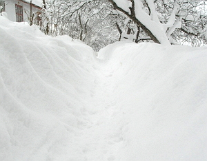 За повідомленнями ТСН каналу 1+1, у заблокованих снігом селах на Буковині вже закінчуються продукти